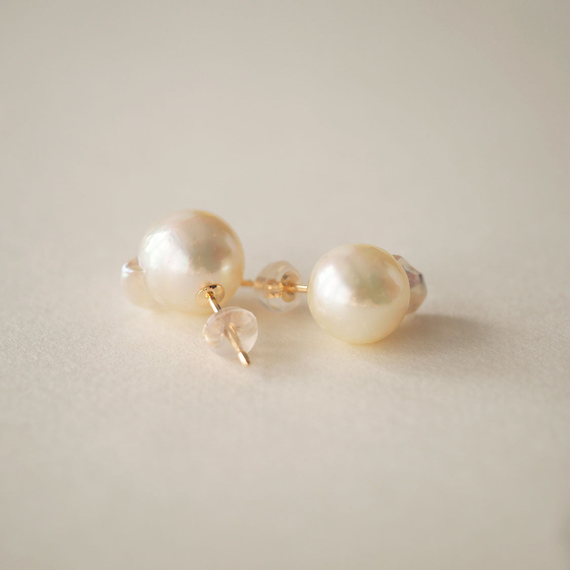 [ dew ] studs akoya〈M〉pair